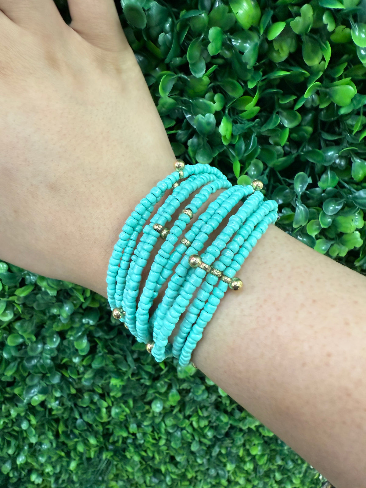 Large Boho Bead Bracelets
