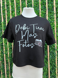 Debí Tirar Más Fotos Crop Shirt