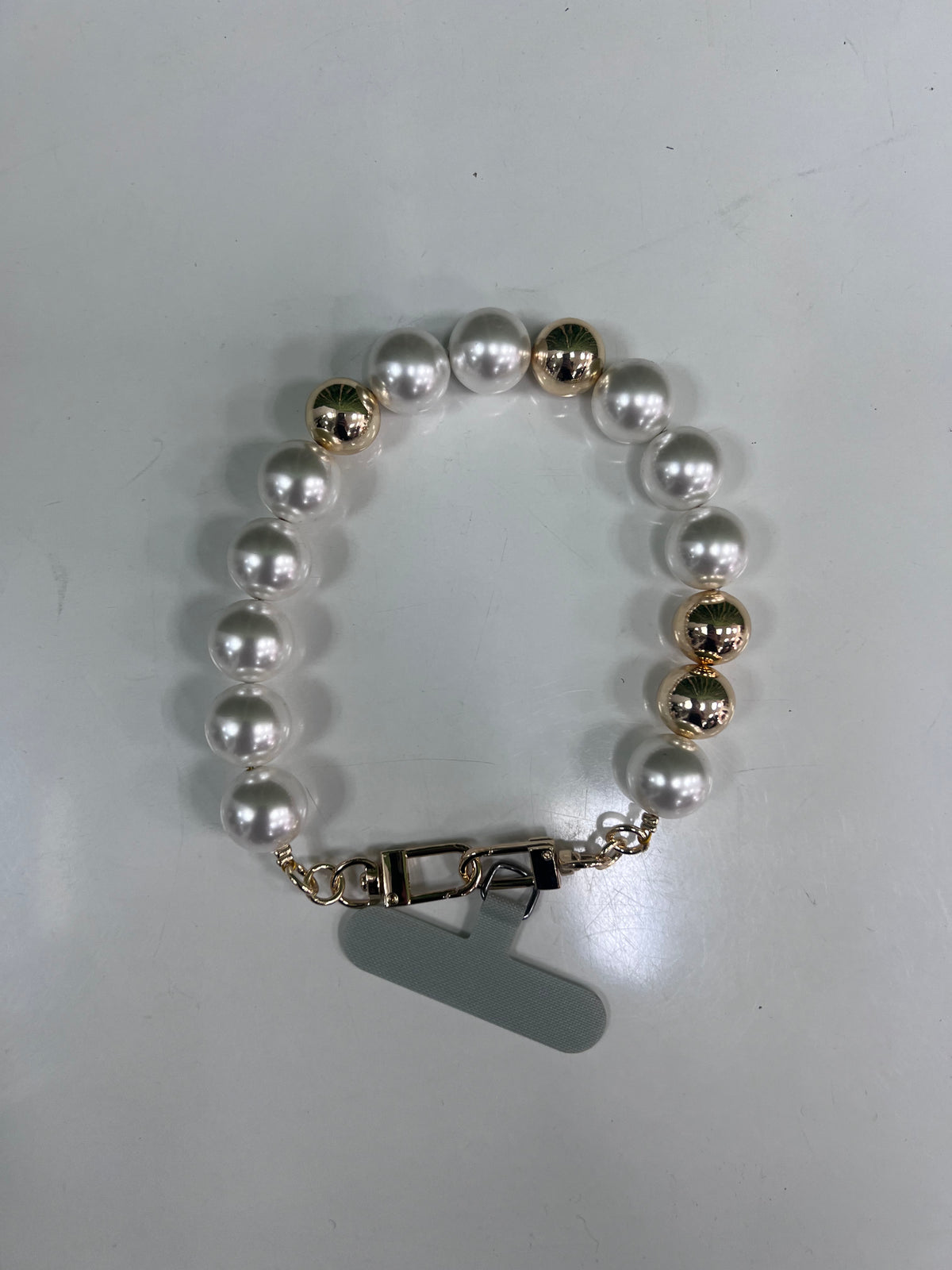 Pearl Wristlet Phone Chain