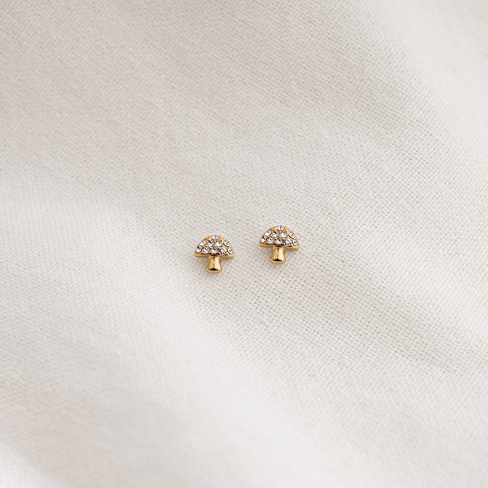 POS - Mushroom Stud Earrings