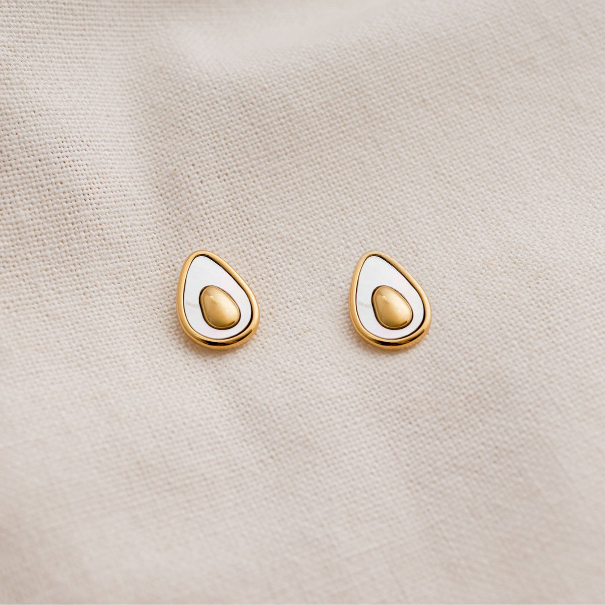 POS - Avocado Stud Earrings