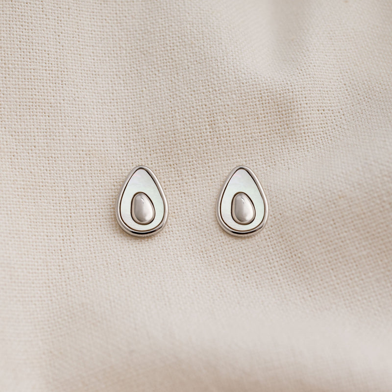 POS - Avocado Stud Earrings