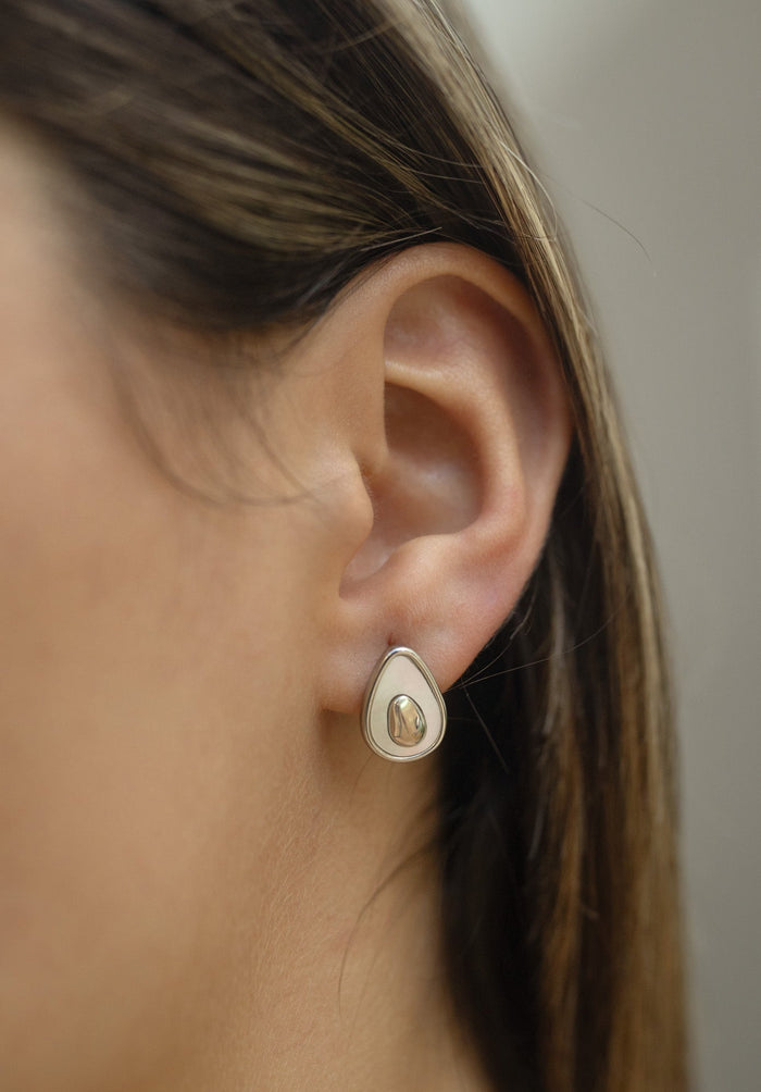 POS - Avocado Stud Earrings