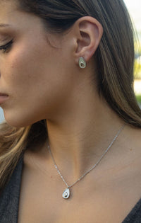 POS - Avocado Stud Earrings