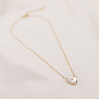 POS - Nacre Heart Necklace