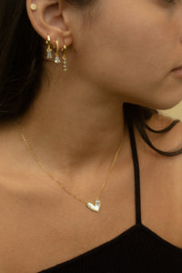 POS - Nacre Heart Necklace