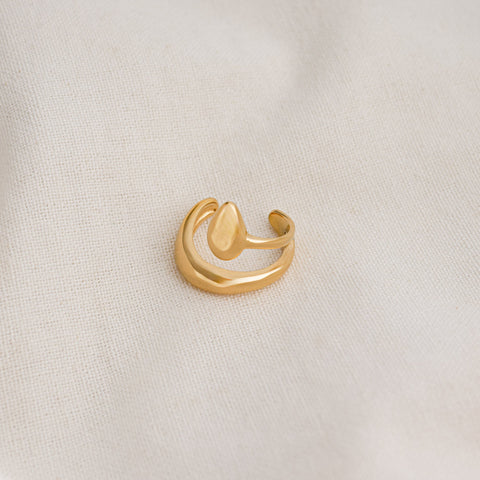 POS - Gold-filled Mermaid Tail Studs