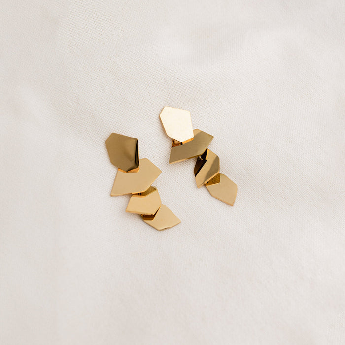 POS - Geo Stacks Earrings