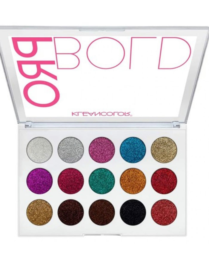 Pro Bold Pressed Glitter Palette