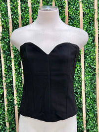 Heart Strapless Top