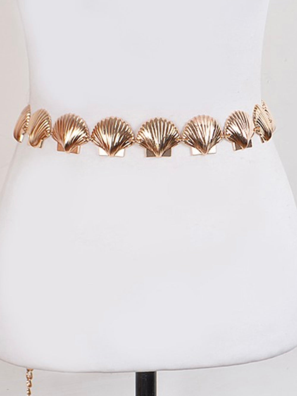 Metal Seashell Belt