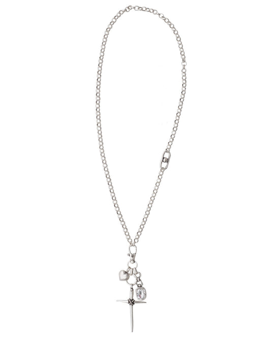 Delicate Boho Cross Charm Necklace
