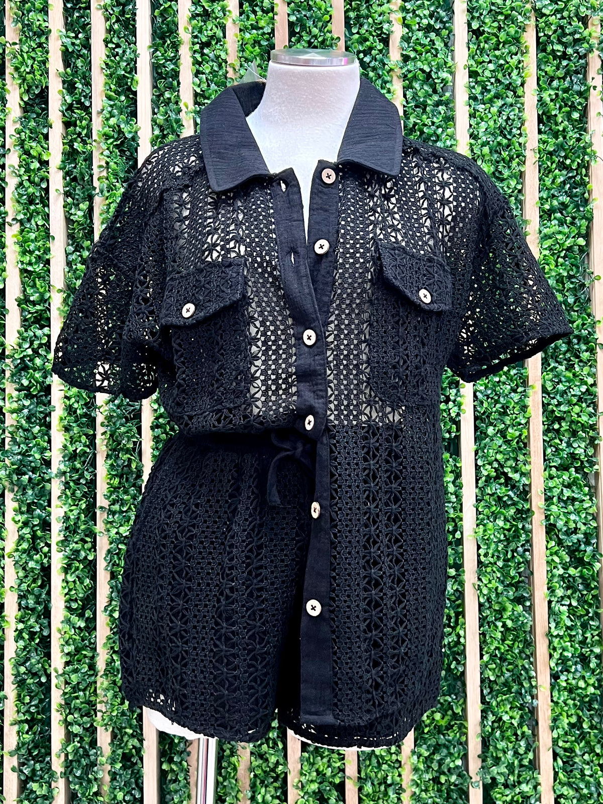 Crochet Short Pant Set