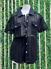 Crochet Short Pant Set