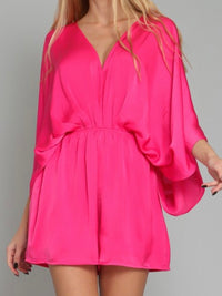 Fuchsia Kimono Romper