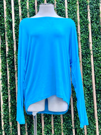 Long Sleeve Off Shoulder Top