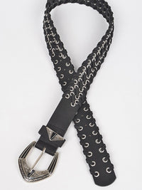 Multi Metal Eyelet Belt