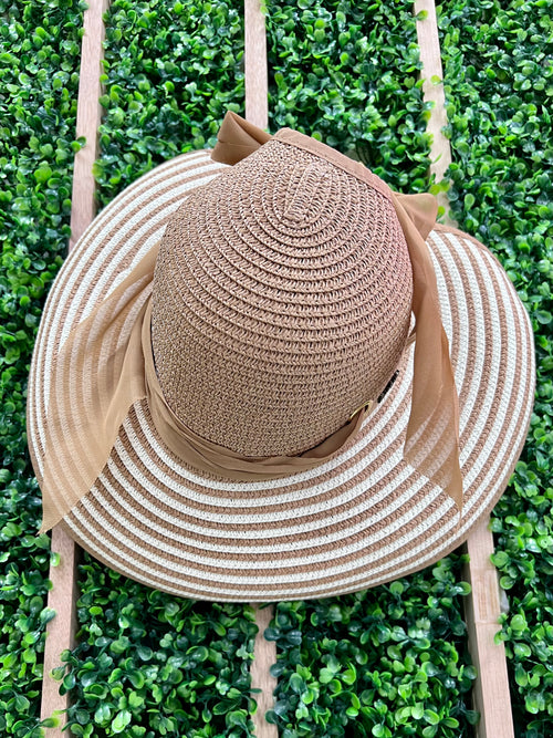 Striped Sun Hat