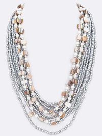 Mix Beads Layer Necklace