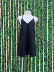 Bow Detail Loose Fit Romper