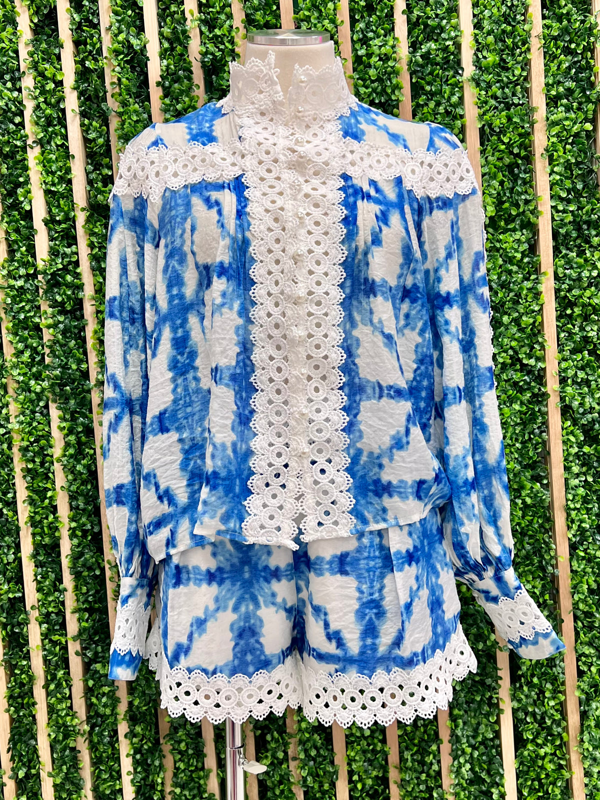 Blue Ibiza Blouse