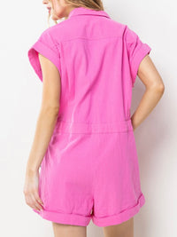 Short Utility Romper
