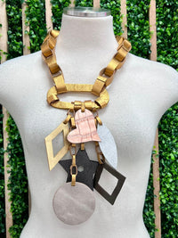 Arlenne Diaz Leather Necklace