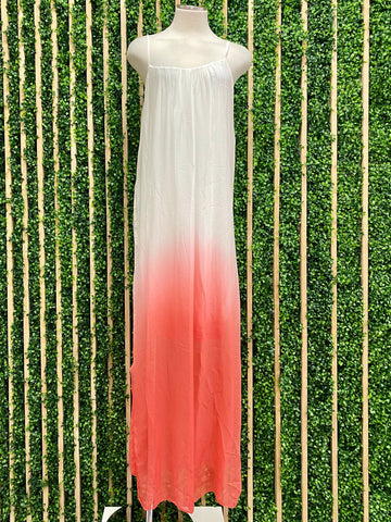 Fuchsia Swirl One Shoulder Maxi Dress