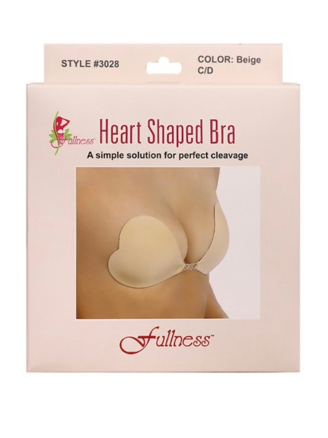 Fullness Heart Shaped Bra