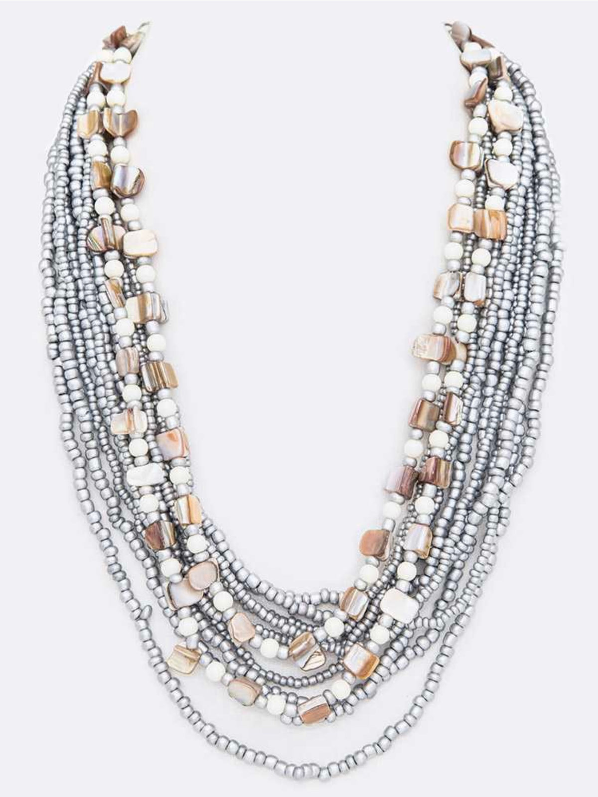 Mix Beads Layer Necklace
