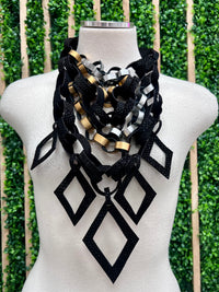 Arlenne Diaz Leather Necklaces