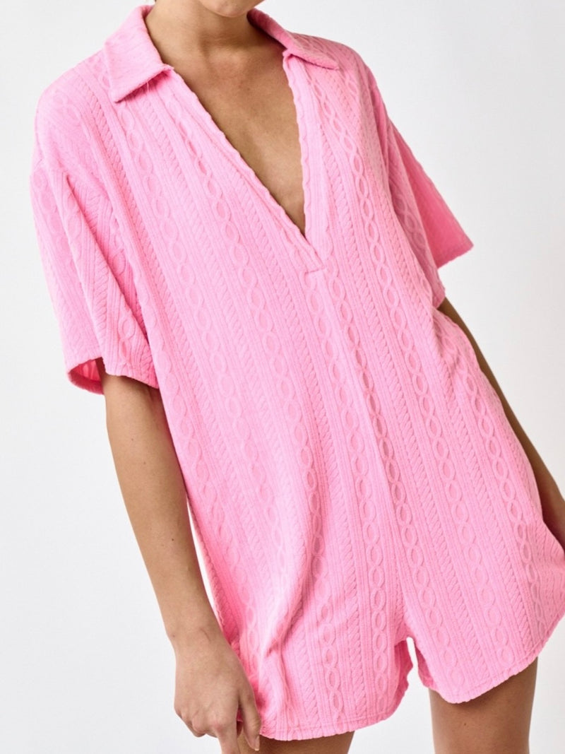Terry Cloth Romper