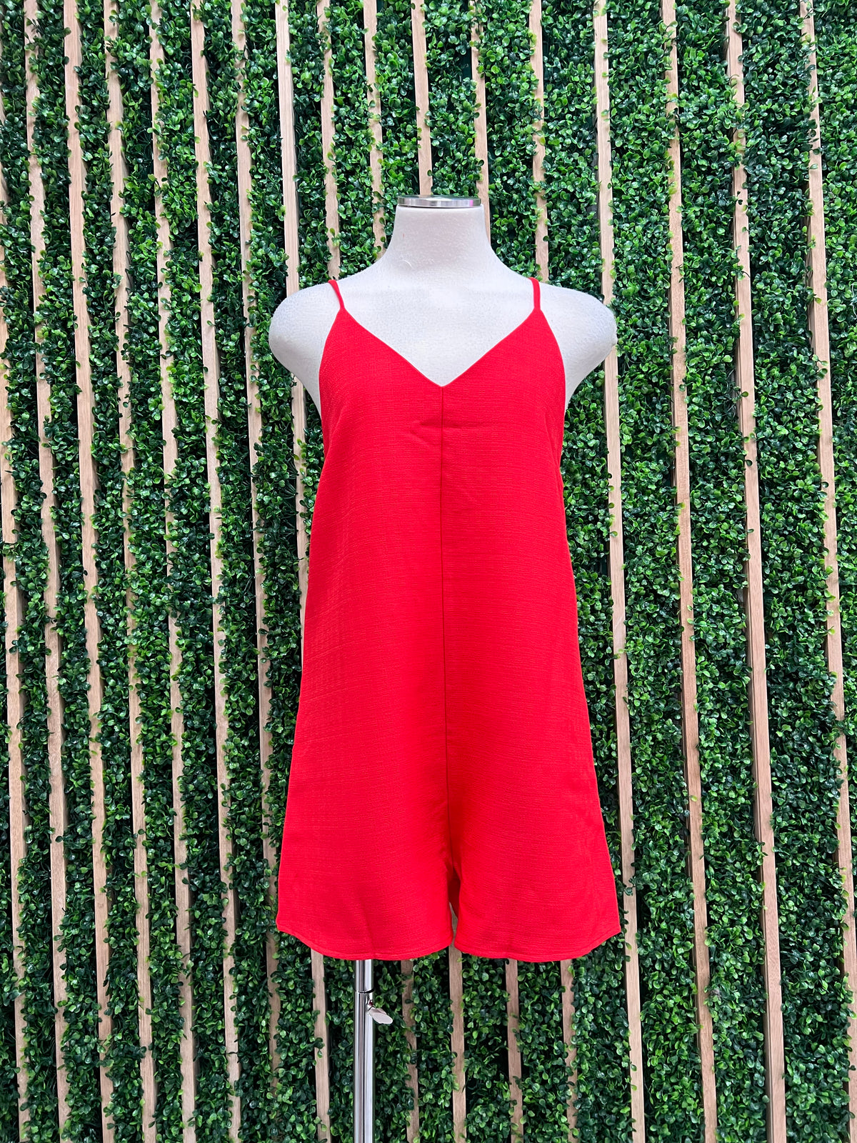 Bow Detail Loose Fit Romper