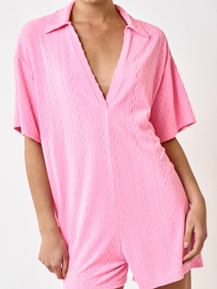 Terry Cloth Romper
