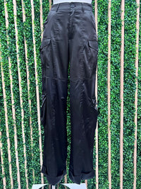 High Waist Wide Leg Cargo Pant