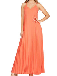 Delicate Pleated Maxi