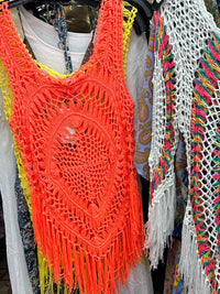 Short Fringe Coverup
