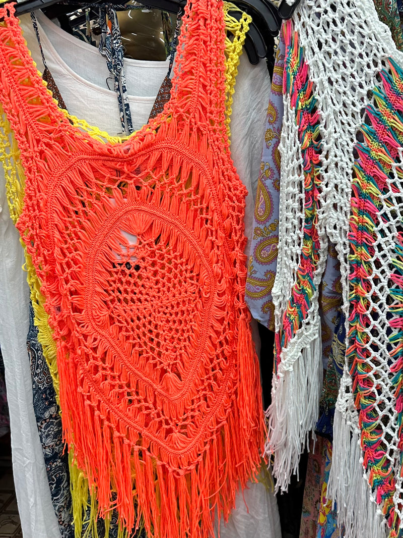 Short Fringe Coverup