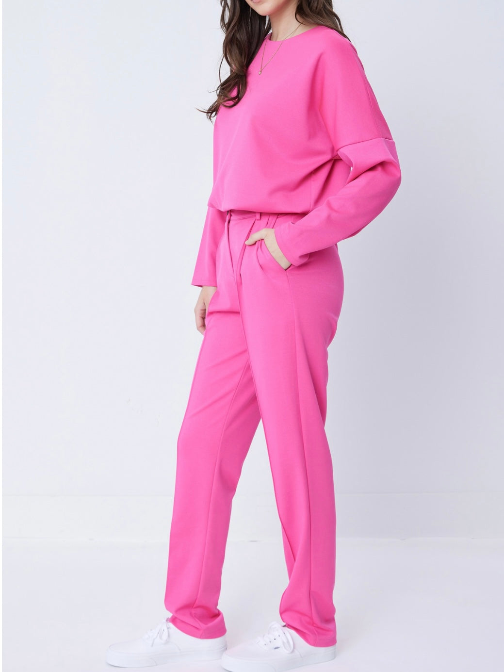 Elegant Long Sleeve Pant Set