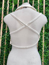 Delicate Open Back Vest Top