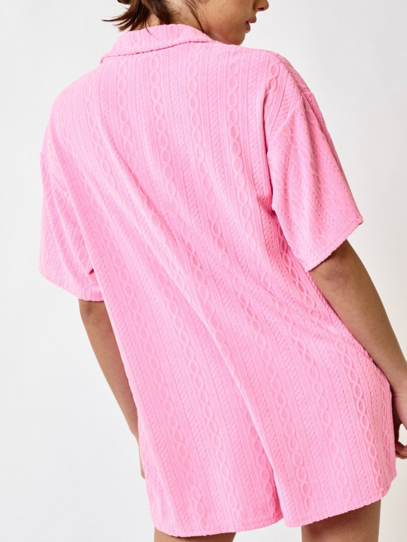 Terry Cloth Romper