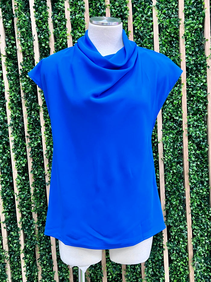 Cowl Neck Long Top