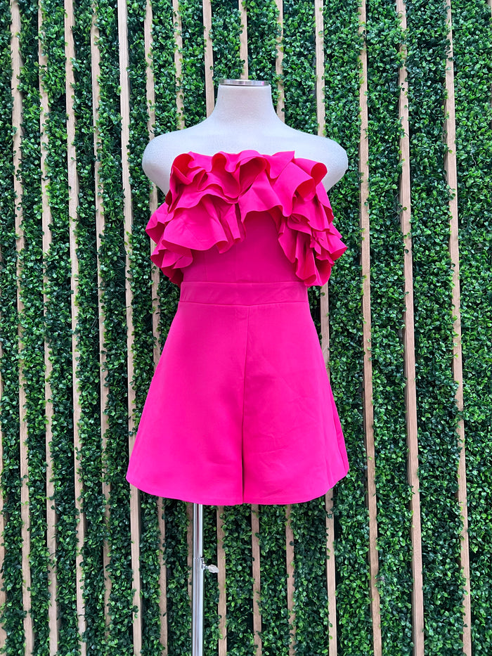 Dressy Ruffled Romper
