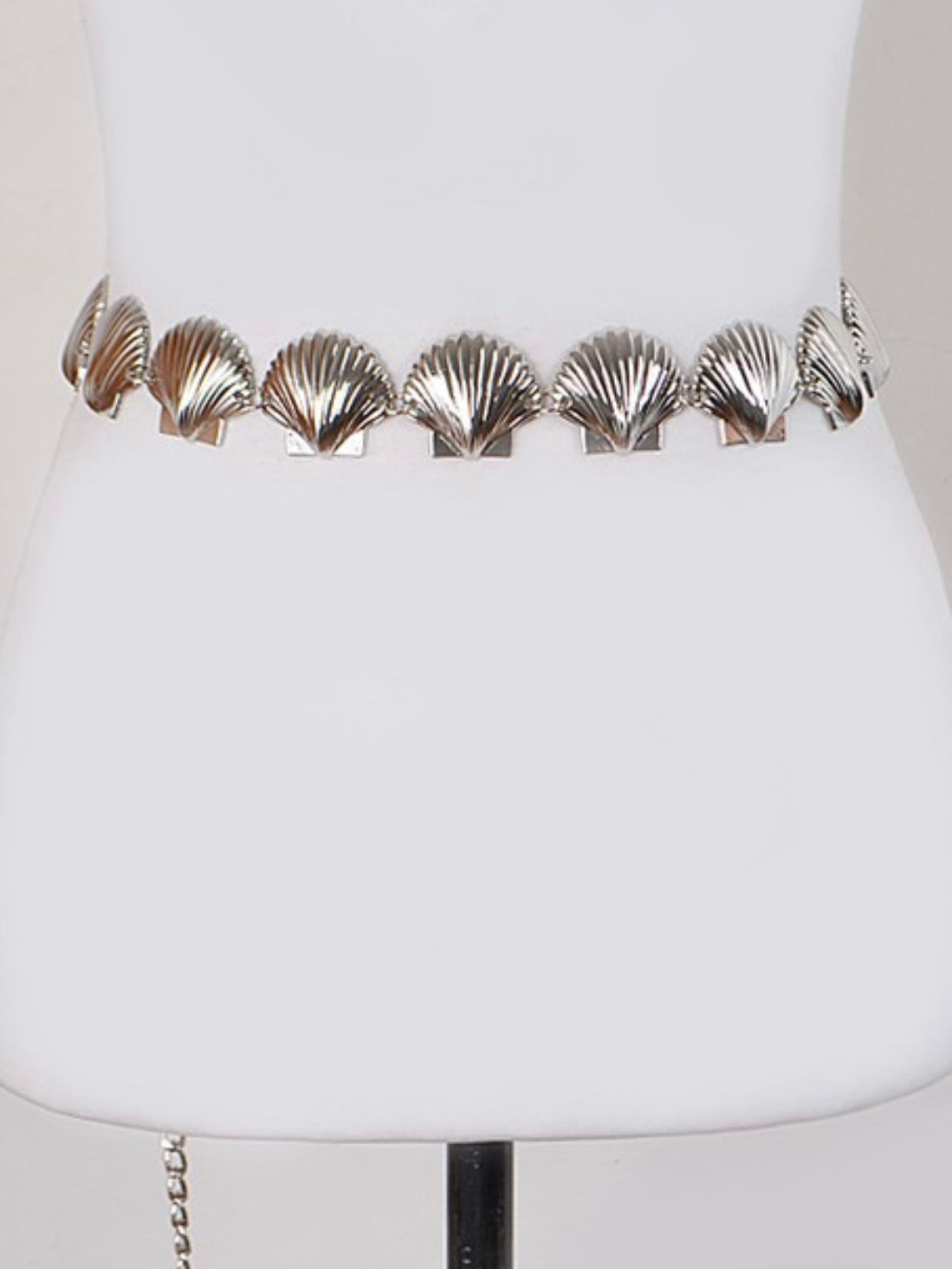 Metal Seashell Belt