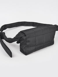 Padded Nylon Crossbody Bag