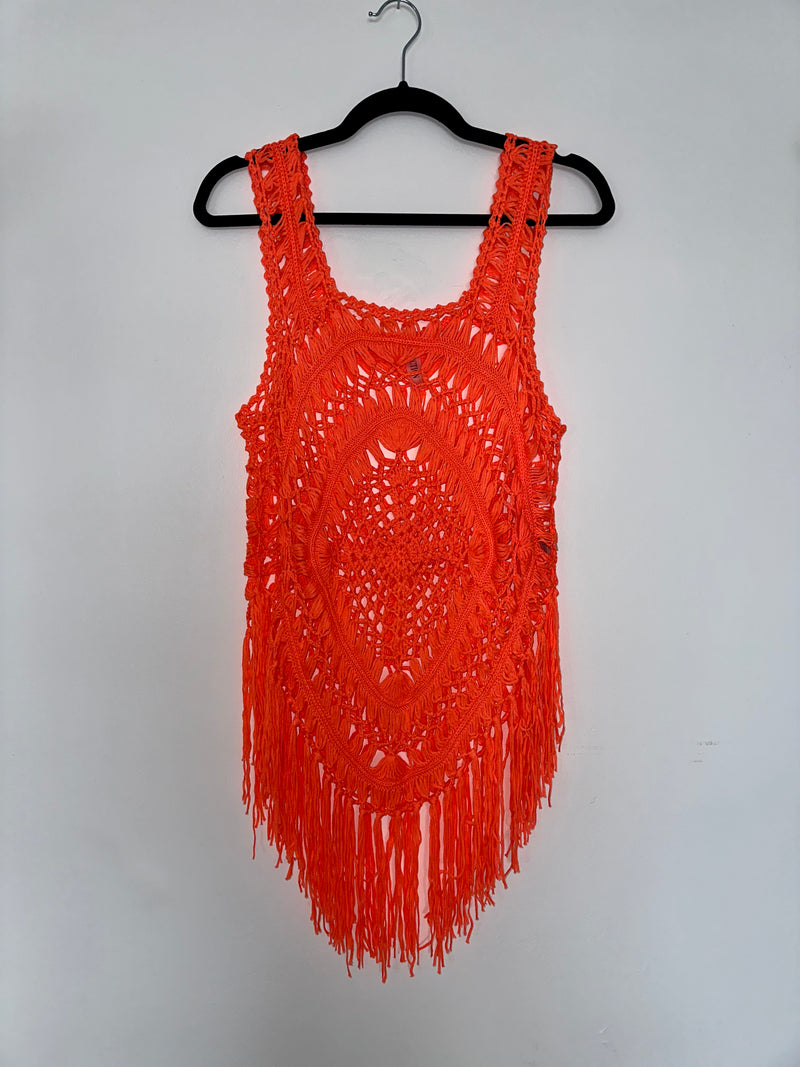 Short Fringe Coverup