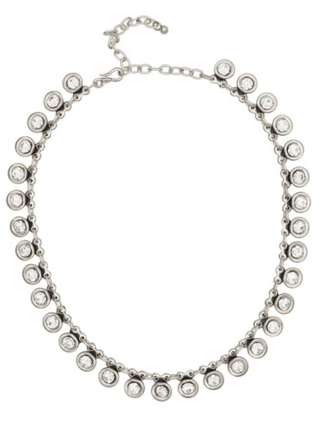 Delicate Boho Multi Crystals Necklace