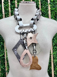 Arlenne Diaz Leather Necklaces