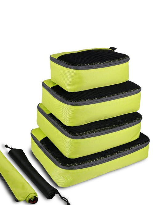 Lime 4 Set Packing Cubes