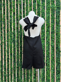 Bow Detail Loose Fit Romper